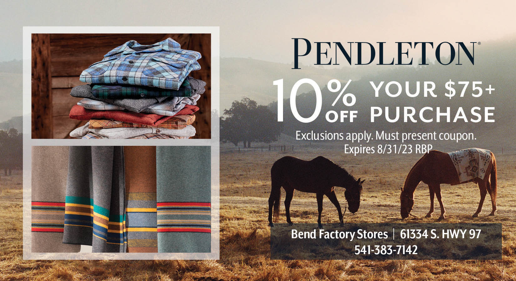 Pendleton Mall Coupon Bend Factory Stores